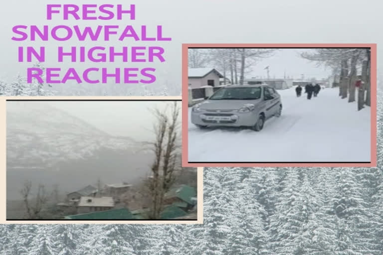 HP :Snowfall in higher reaches, schools closed in Kinnaur