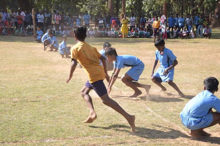 school level sports competition started in kondagaon