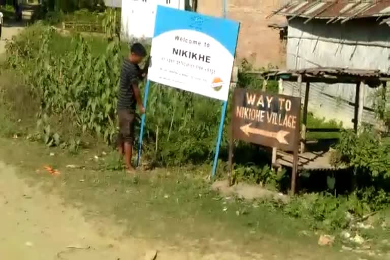 Assam-Nagaland boarder area eviction by Naga pepole