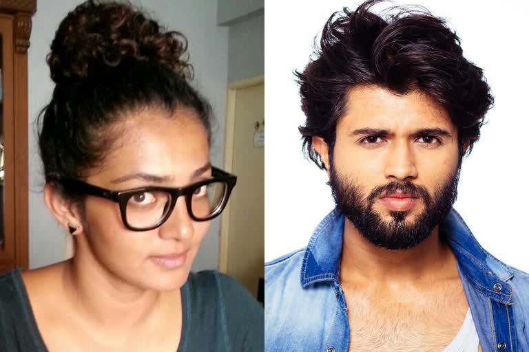 Vijay reacts to netizen  Arjun Reddy film criticism  Vijay Deverakonda against netizen  Parvathy Vijay Deverakonda news  Parvathy on Vijay Deverakonda film  വിജയ് ദേവേരകൊണ്ട  അർജുൻ റെഡ്ഡി വാർത്ത  പാർവ്വതി തിരുവോത്ത് വിമർശനം  പാർവ്വതി വിജയ് ദേവേരകൊണ്ട