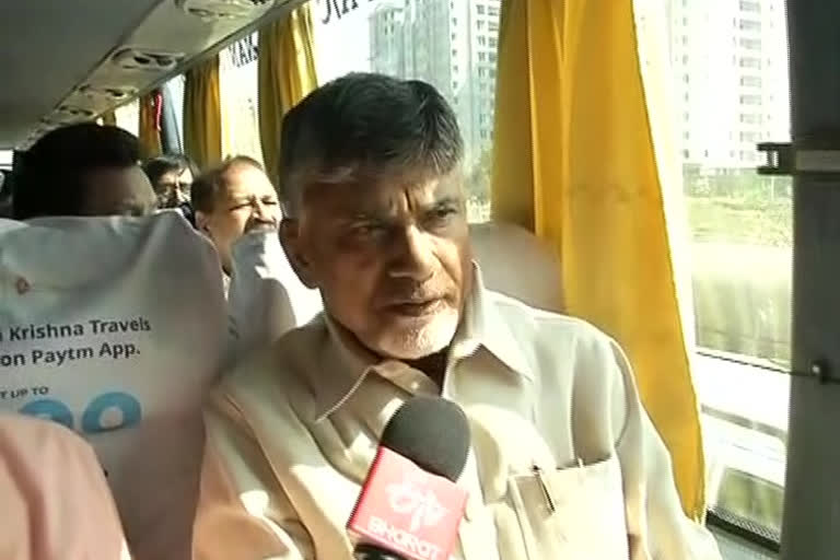 face to face with Chandrababu