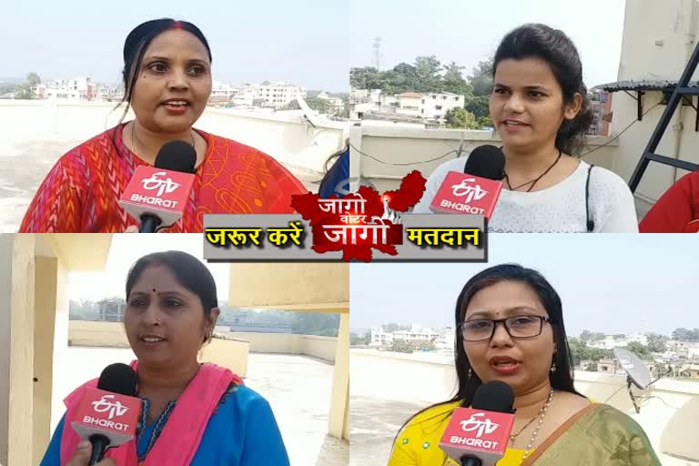 women told importance of voting in dhanbad