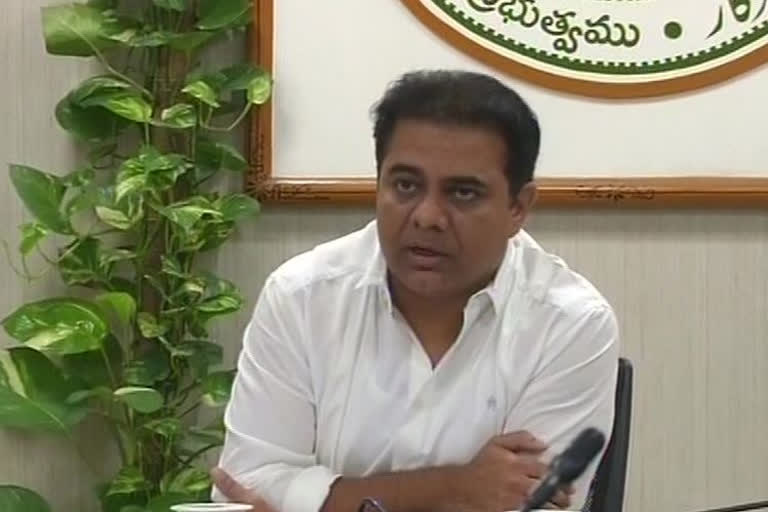 MINISTER KTR SPOKE ON HYDERABAD METRO