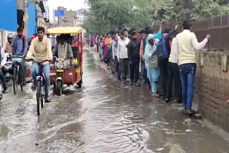 water drainage problem jhajjar