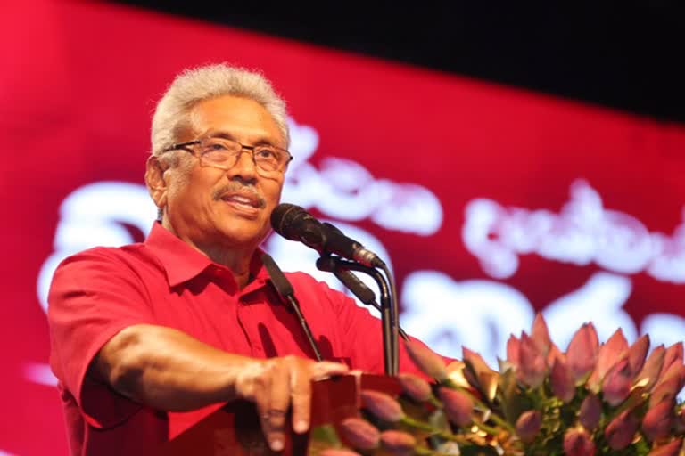 SRILANKA PRESIDENT GOTABAYA RAJAPAKSA