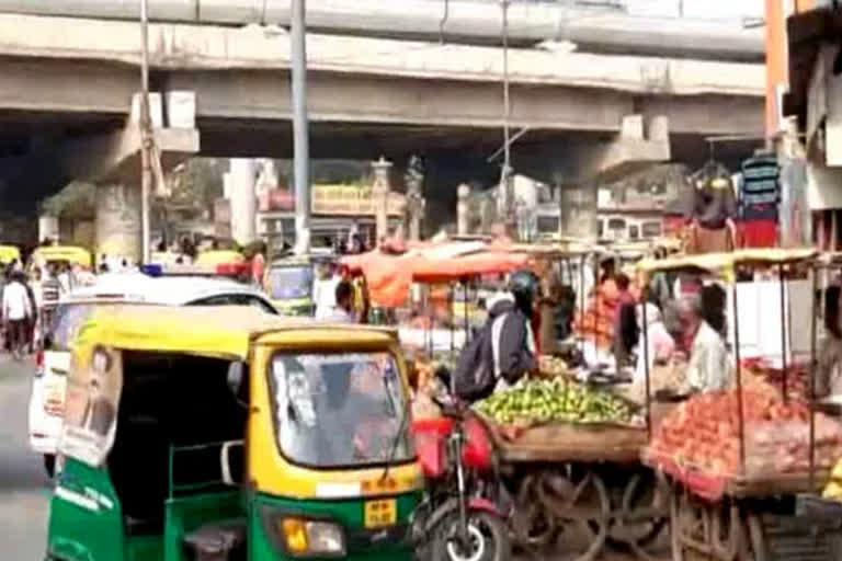 encroachment problem in ballabhgarh market