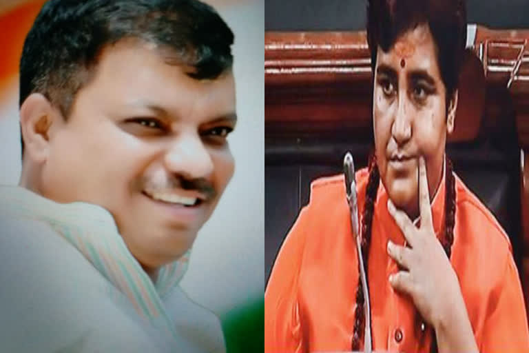 Minister Umang Singhar- Sadhvi Pragya Singh Thakur