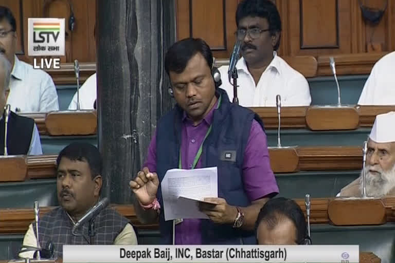 MP Deepak Badge raised the issue of malnutrition in Lok Sabha