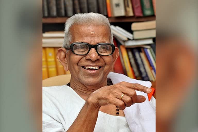 Malayalam poet Akkitham wins 55th Jnanpith award