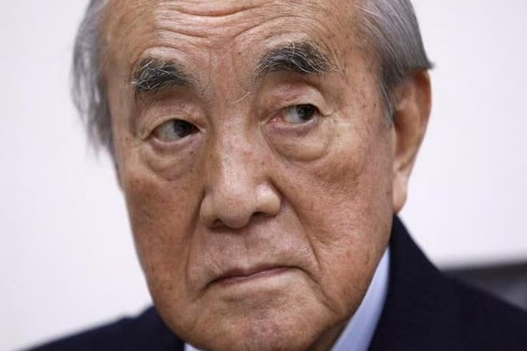 Former Japanese PM Yasuhiro Nakasone (File Photo)