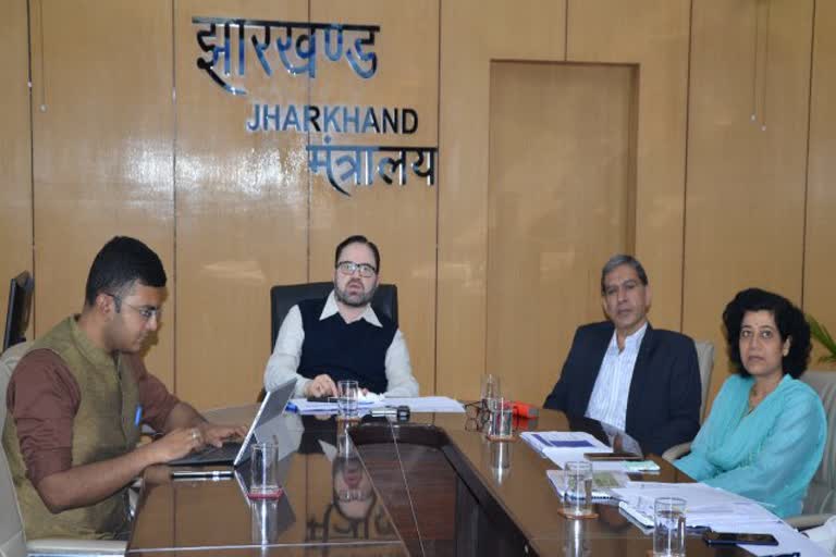 Jharkhand Chief Secretary DK TiwariJharkhand Chief Secretary DK Tiwari