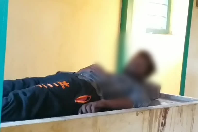 Inter student commit suicide  at emmiganuru