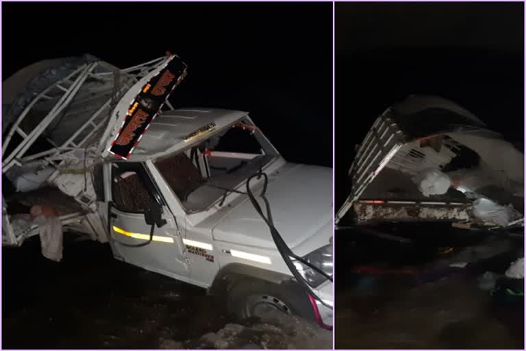 Madhya pradesh residents accident,   ಮಹಾರಾಷ್ಟ್ರದಲ್ಲಿ ಭೀಕರ ಅಪಘಾತ
