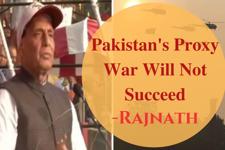 Pakistan's Proxy War Will Not Succeed: Rajnath Singh