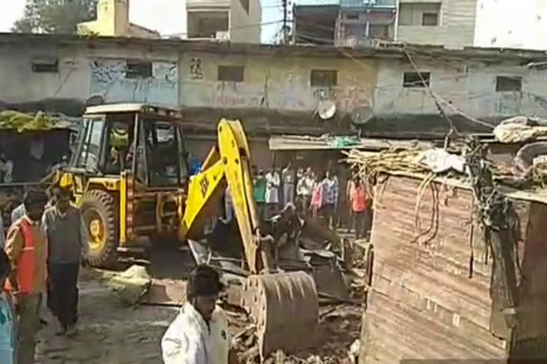 Anti-encroachment campaign