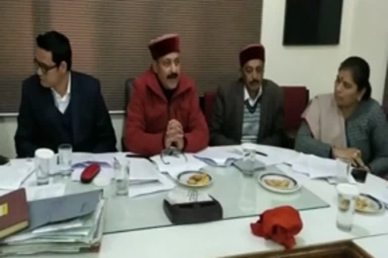 City Council meeting in Solan