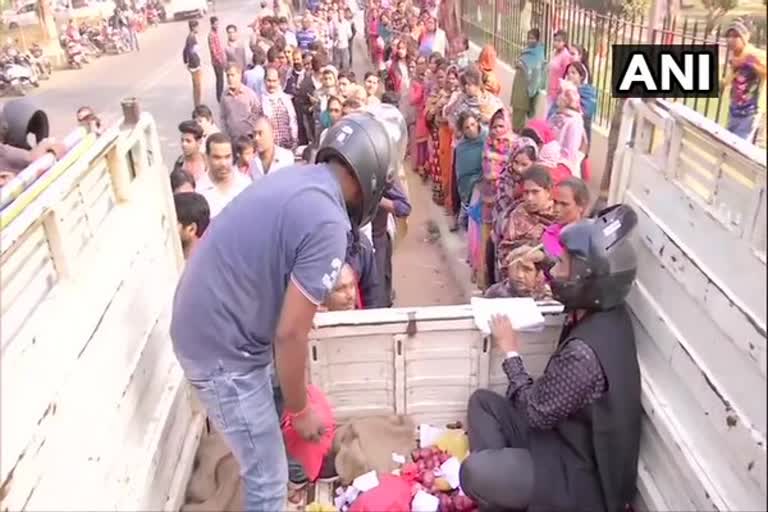 Bihar State Cooperative Officials wearing helmets