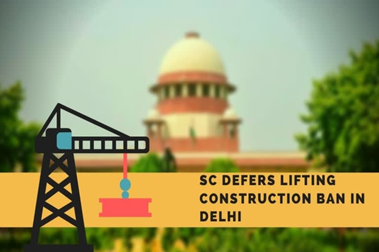 SC defers lifting construction ban in national capital, except for Pragati Maidan