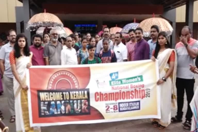 national boxing championship  ദേശീയ സീനിയര്‍ വനിത ബോക്‌സിങ് ചാമ്പ്യന്‍ഷിപ്പ്  കണ്ണൂര്‍ വാര്‍ത്തകള്‍  kannur latest news