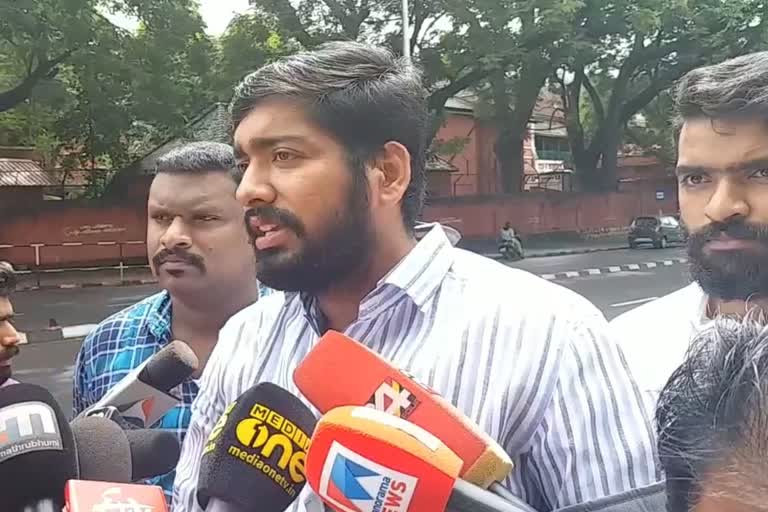 University College Violence KM Abhijith  യൂണിവേഴ്സിറ്റി കോളജ് അക്രമം  പൊലീസ് നിഷ്ക്രിയമെന്ന് കെ.എം അഭിജിത്ത്  കെ.എസ്.യു