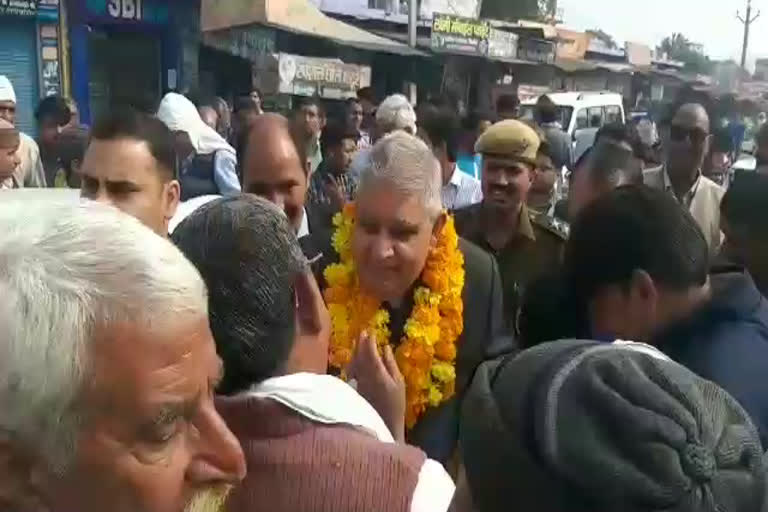 Bengal Governor in jhunjhunu, प. बंगाल राज्यपाल झुंझनूं