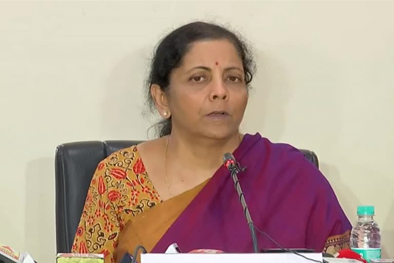 Finance Minister Nirmala Sitharaman