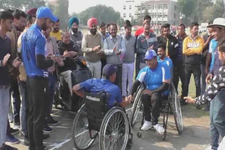 Disabled cricket match held in Sirsa