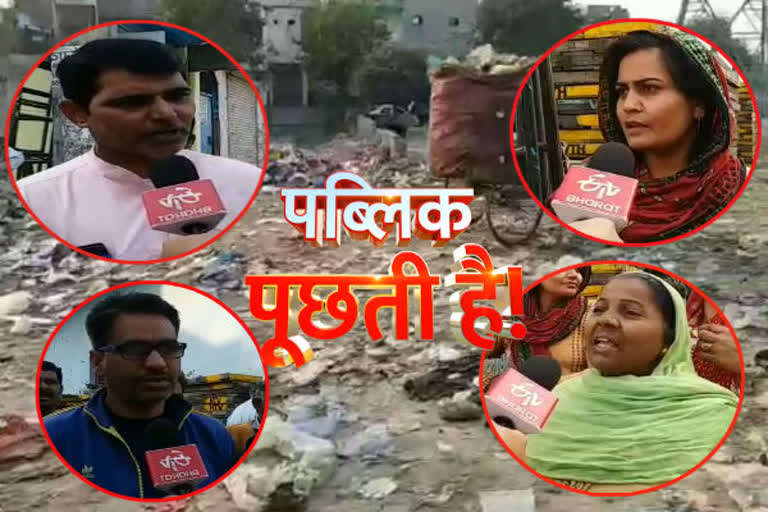 People harassed by roads and drains accuse MLA in delhi