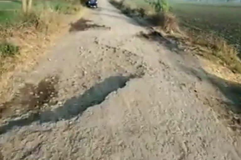 poor road condition