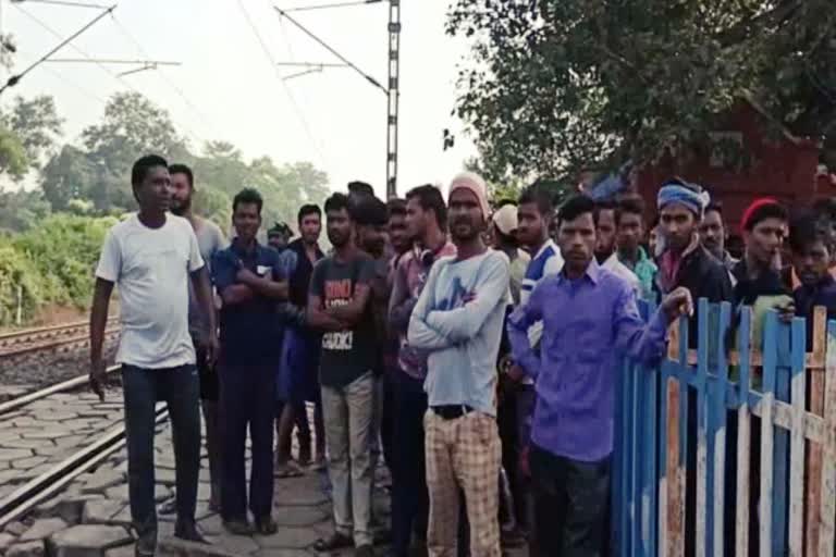 Train accident in Dhanbad