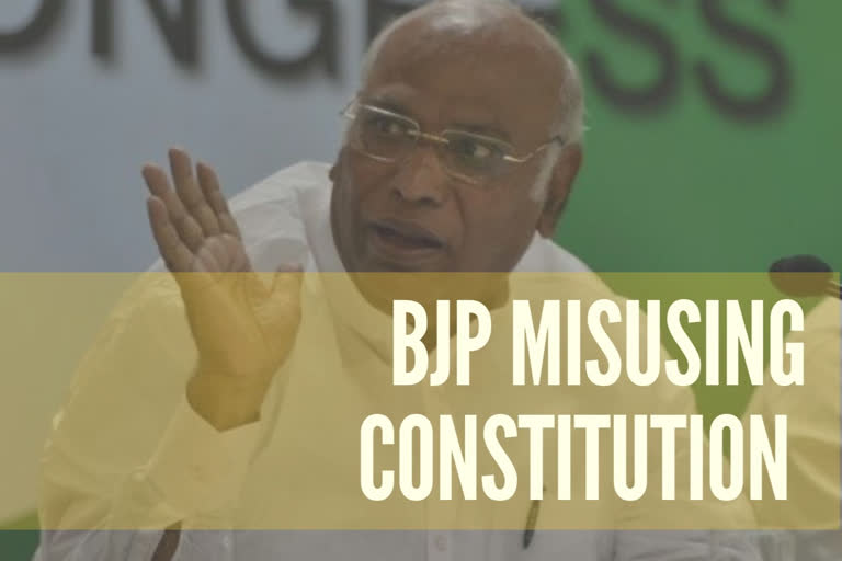 BJP will be taught a lesson in Karnataka bypolls: Kharge