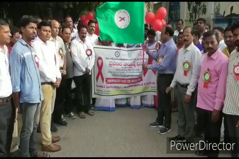 Awarness rally on aids