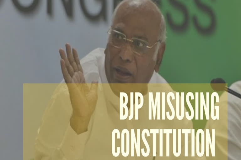 BJP will be taught a lesson in Karnataka bypolls: Kharge