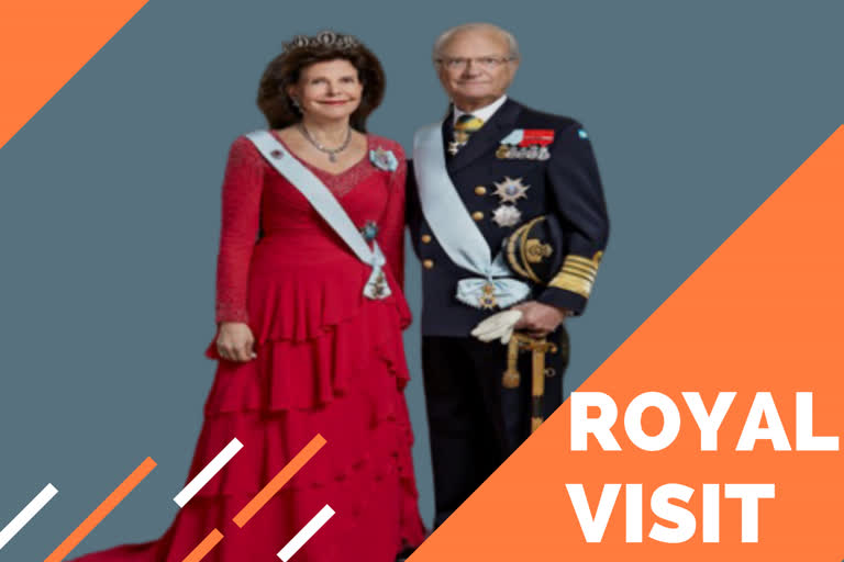 Swedish Royal couple to arrive in India on Monday