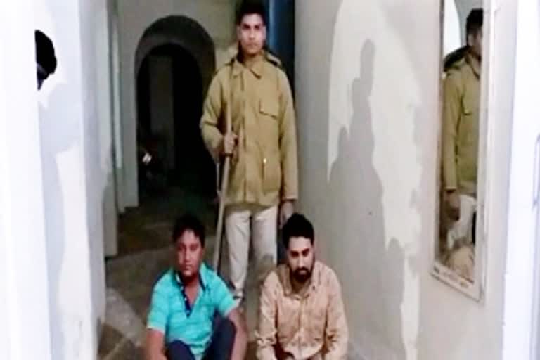 alwar news, accused arrested, अलवर समाचार, बहरोड़ पुलिस