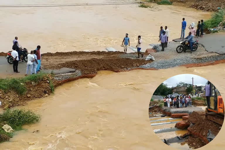 bridge damage in railway koduru