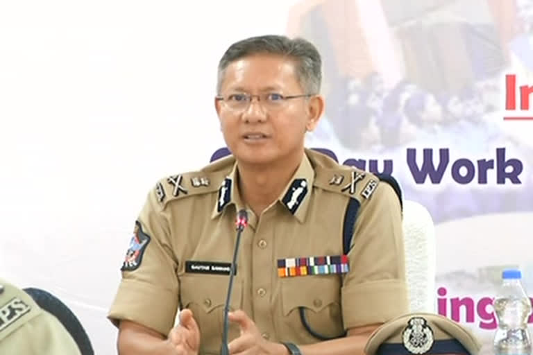 dgp goutham sawang press meet