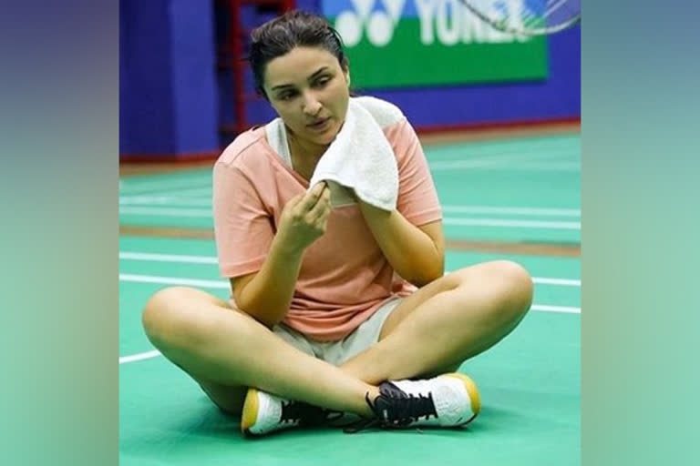 Parineeti Chopra documents badminton training session for Saina biopic