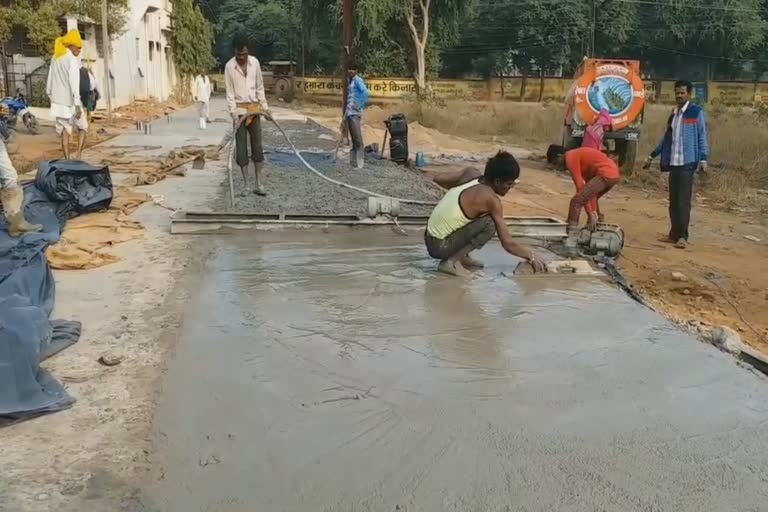 Residents created uproar when they built 100 meters of road