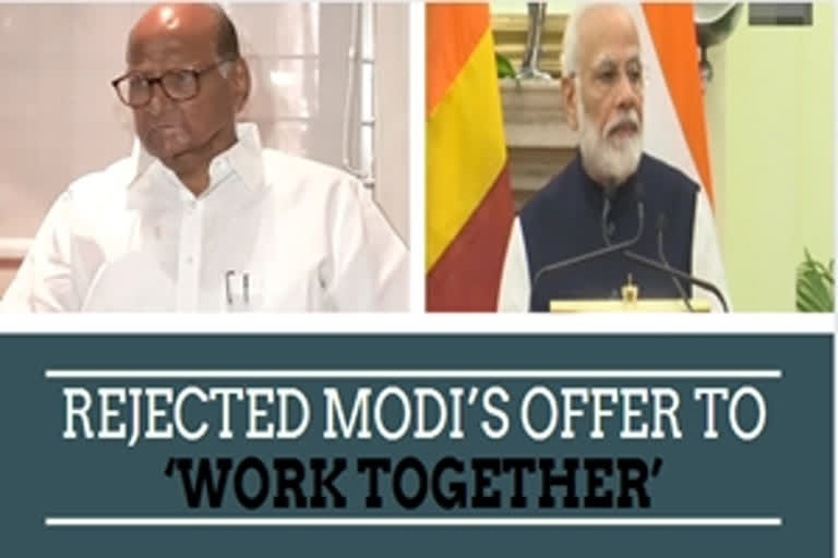 Modi wanted us to work together, I rejected his offer: Pawar