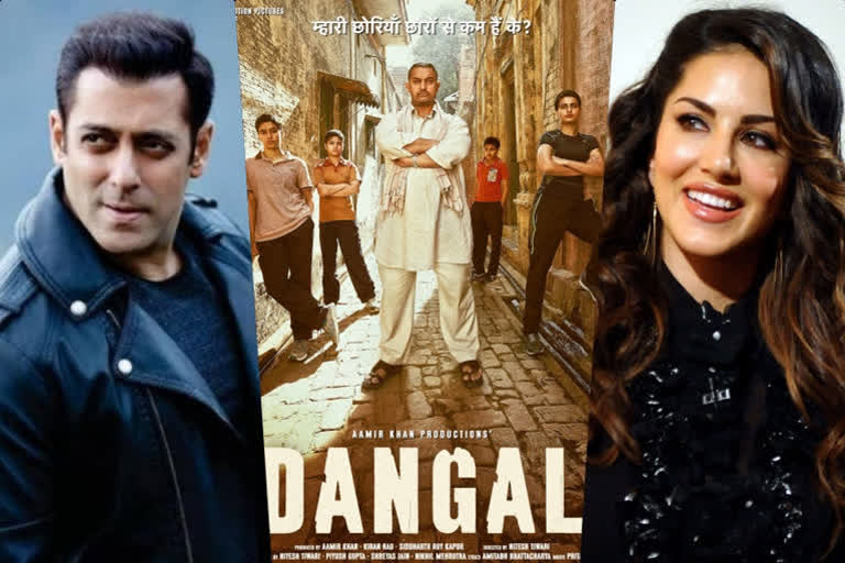 Dangal biggest blockbuster, salman most searched celebs in 2019, sunny leone searched celebs in 2019, amitaqbh bachchan, akshay kumar, sara ali khan female icon this year