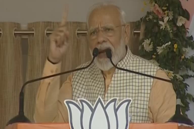 Modi address rallies in Khunti, Jamshedpur