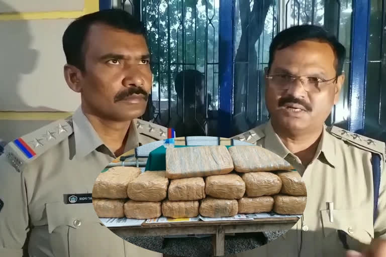 Police have arrested four persons for illegally storing and selling  Cannabis in Anantapur district.