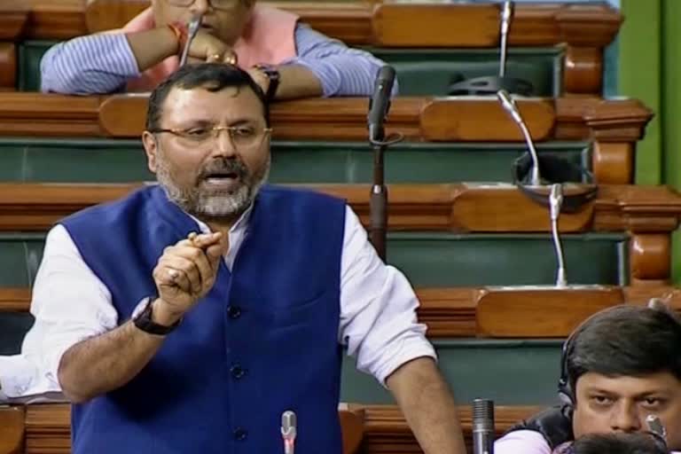 Nishikant Dubey demanded ban on social media in Lok Sabha