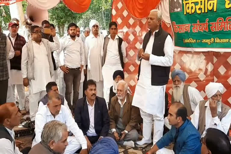 fatehabad farmers protest