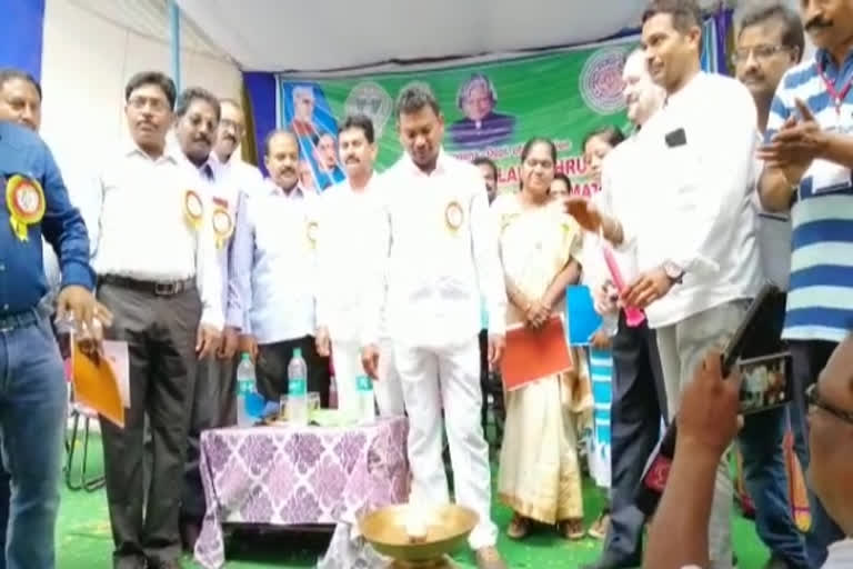 science fair in singareni school manuguru khammam district