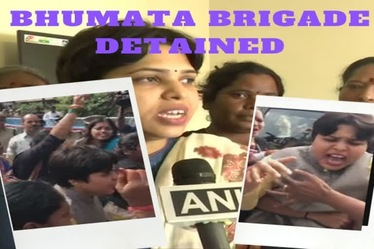 Hyd: Social activist Trupti Desai detained near CM's residence