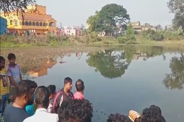 dead body recovered from pond