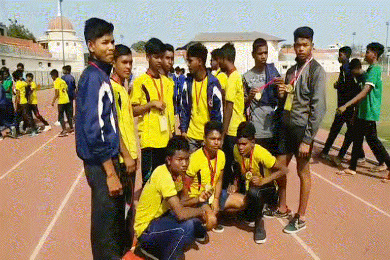 Three days Athletic games organized at Kota Stadium in Raipur