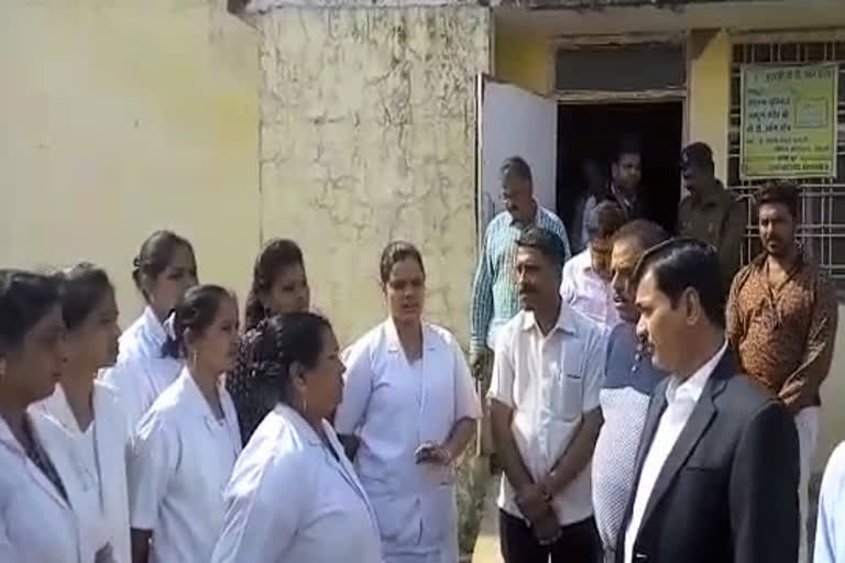 Collector inspected the hospital